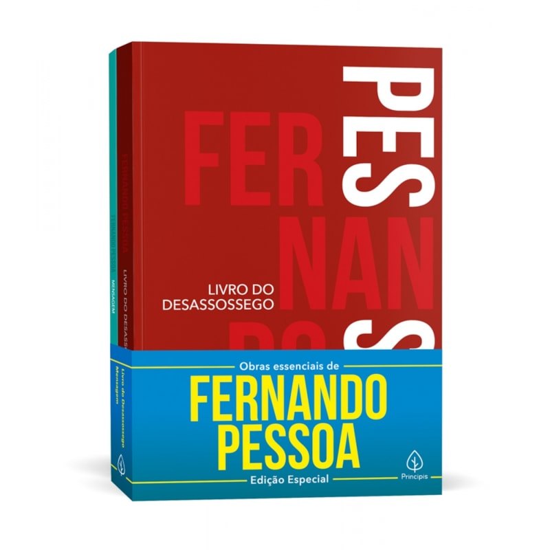 Box Obras Essenciais de Fernando Pessoa | Livro do Desassossego + Mensagem