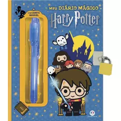 Harry Potter | Meu livro Diário Mágico | Com Caneta Especial