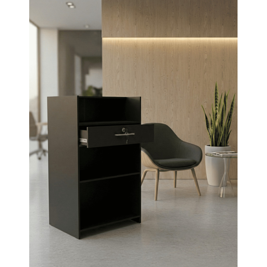 Balcão de Caixa Compacto Móveis Bonatto – Ideal para Recepção