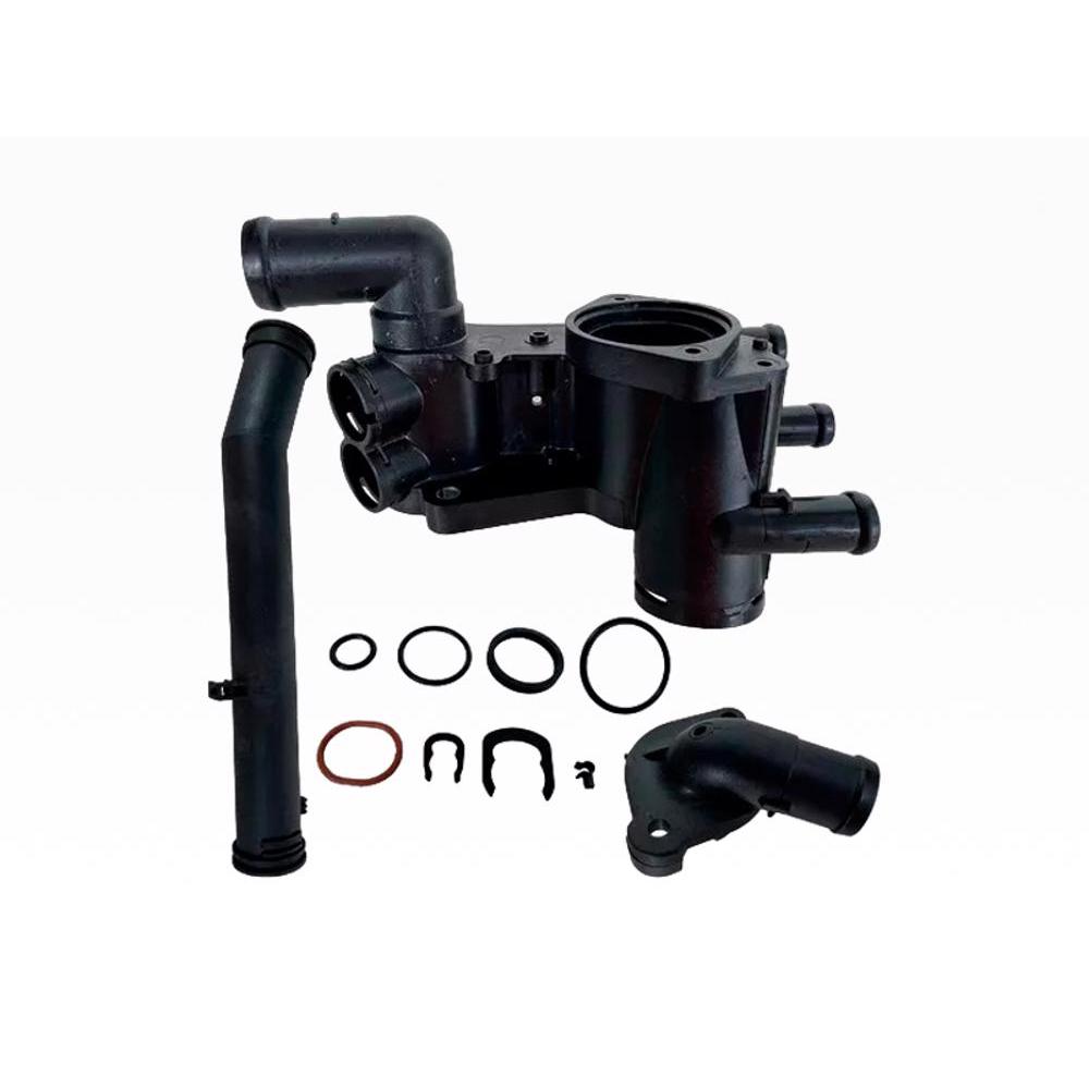 Kit Carcaça da Válvula Termostática Gol Voyage Fox Polo Golf
