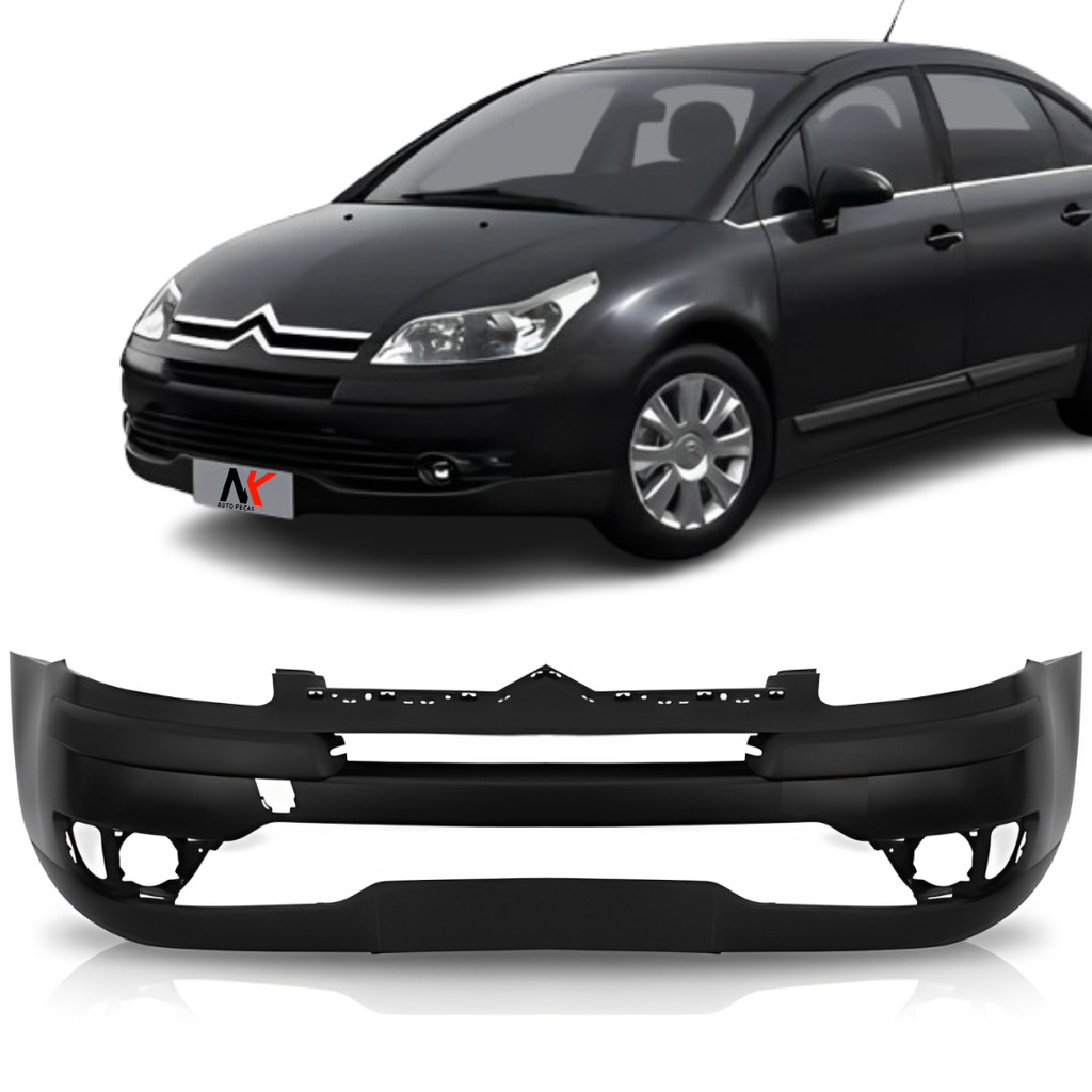 Parachoque Dianteiro C4 Pallas 2008 2009 á 2014 Com Spoiler
