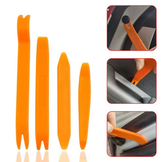 Kit Com 4 Espátulas Plásticas Remoção Painel Forro Porta Carro Molduras Frisos Acabamento…