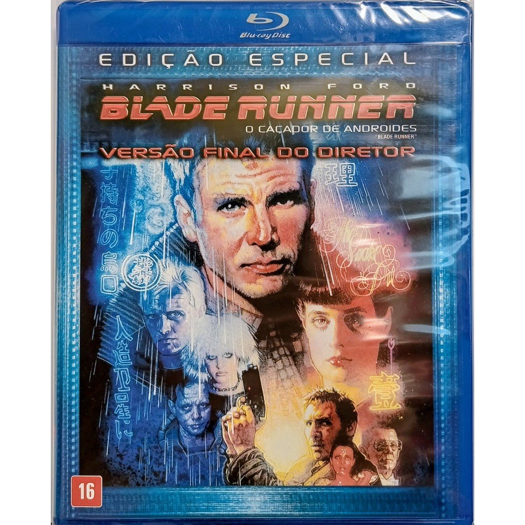 Blu-ray Blade Runner Versão Final Do Diretor - Lacrado