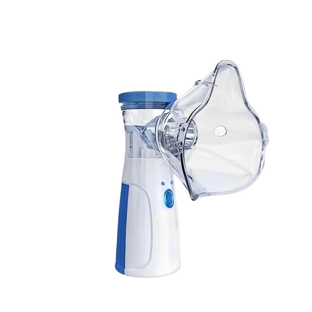 Inalador Nebulizador Portátil Tecnologia Mesh Com Máscaras Adulto e infantil Prático Silencioso