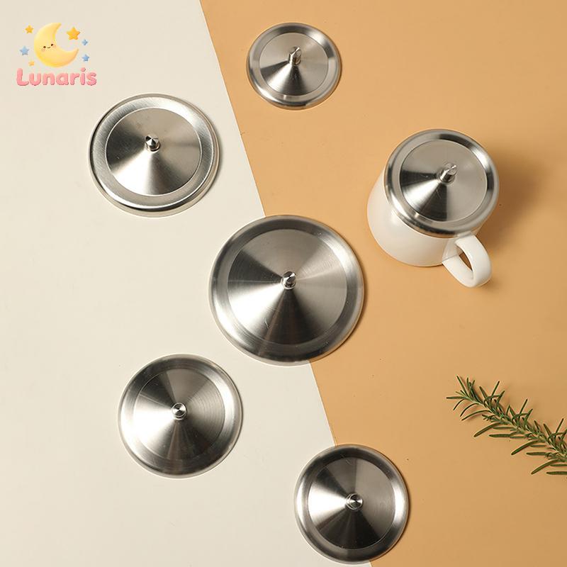 Lunaris Tampas De Copo Tampa Caneca De Aço Inoxidável Cobre Chá Café Canecas De Metal Bebida Bebidas Quentes Substituiçã