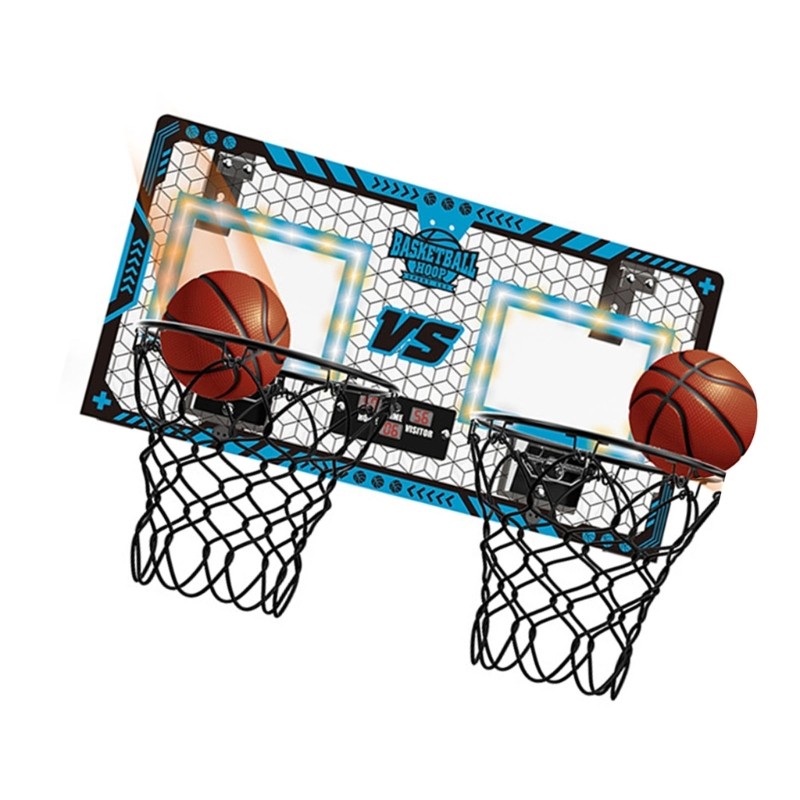 Brinquedo Basquete Cesta Dupla Para Jogos Equipe E Ferramentas Exercício Ativo Necessárias Organ