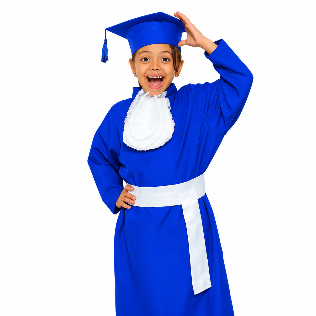 Beca de Formatura Infantil Pré Escola — imagem 2 de 2