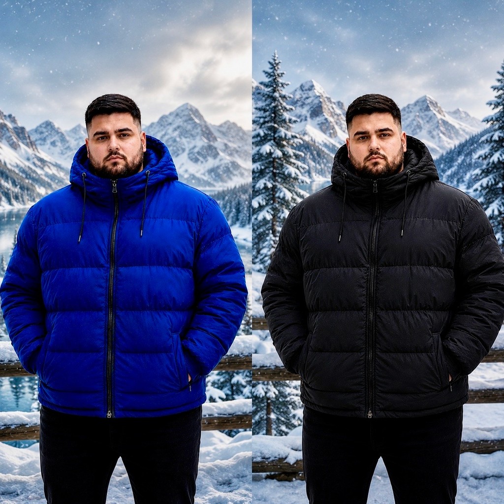 Jaqueta Bobojaco Plus Size Masculina Impermeável Capuz Removível Blusa De Frio Grande Do G1 Ao G5 Premium