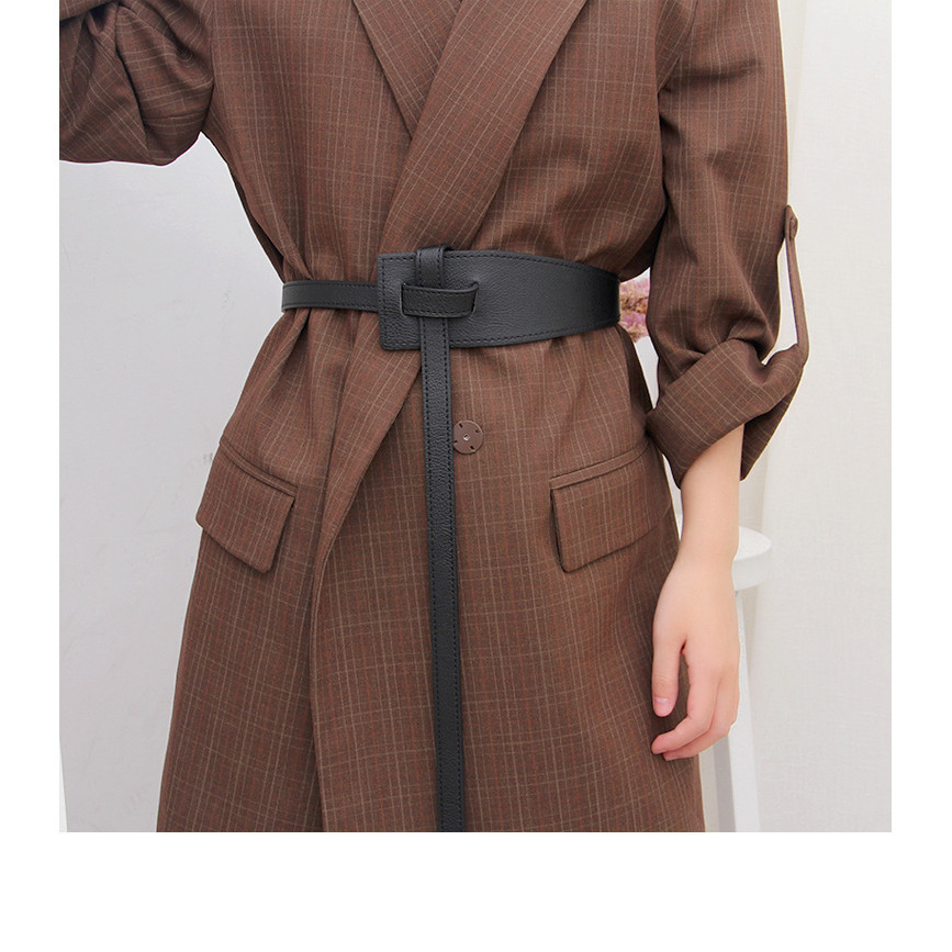 Cinto Decorativo para Mulheres, Cinto Largo para Blazer e Casaco com Vestido, Cinto Completo para Mulheres
