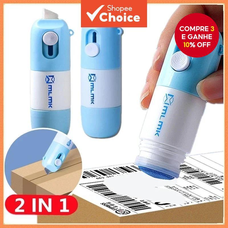 Borracha De Papel Térmico 2 Em 1 E Abridor De Correio De Privacidade-Ferramenta De Correção Segura Com Proteção Contra I