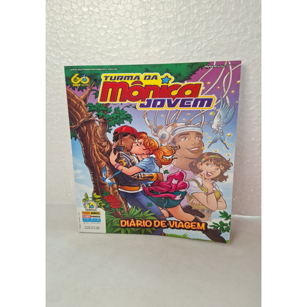 turma da monica jovem 38 diario de viagem autor mauricio de sousa