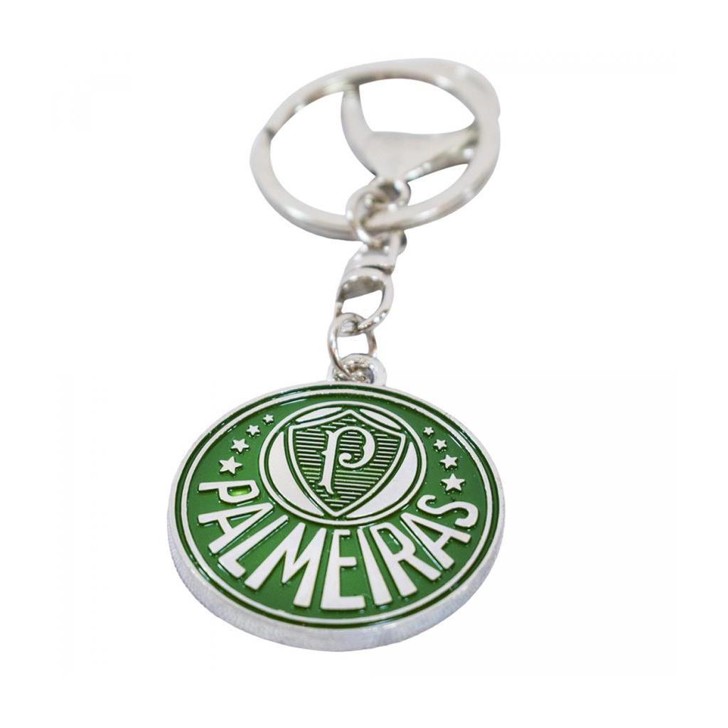 Chaveiro De Metal com Brasão De Time - Palmeiras