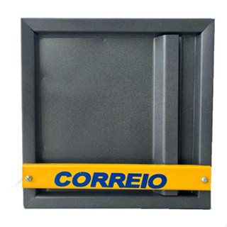 Caixa De Correio Vertical Grade Portão Cinza Prática Moderna em Oferta na Shopee