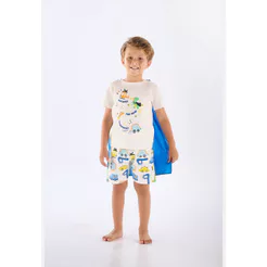 Pijama Infantil Brilha Escuro Capa Up Baby