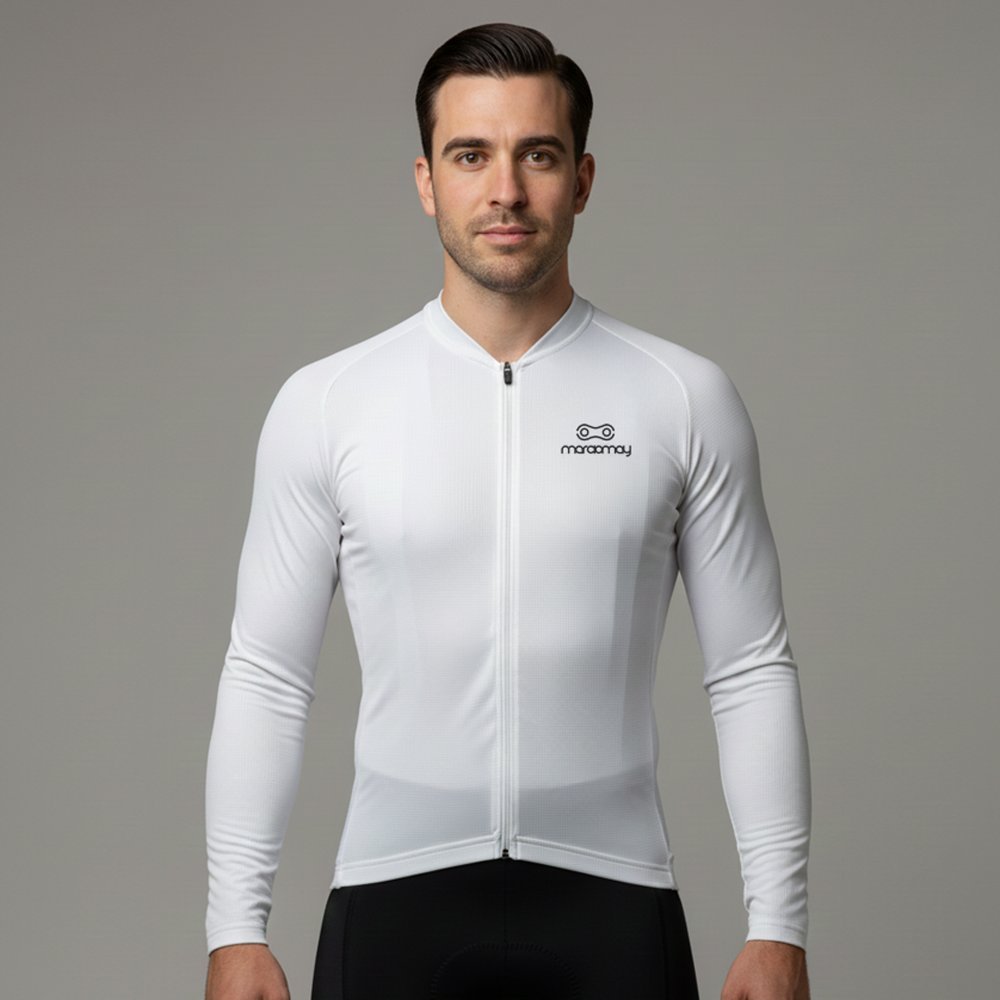 Camisa Ciclismo Masculino Sport Manga Longa UV50+ | Marcio May Sports
