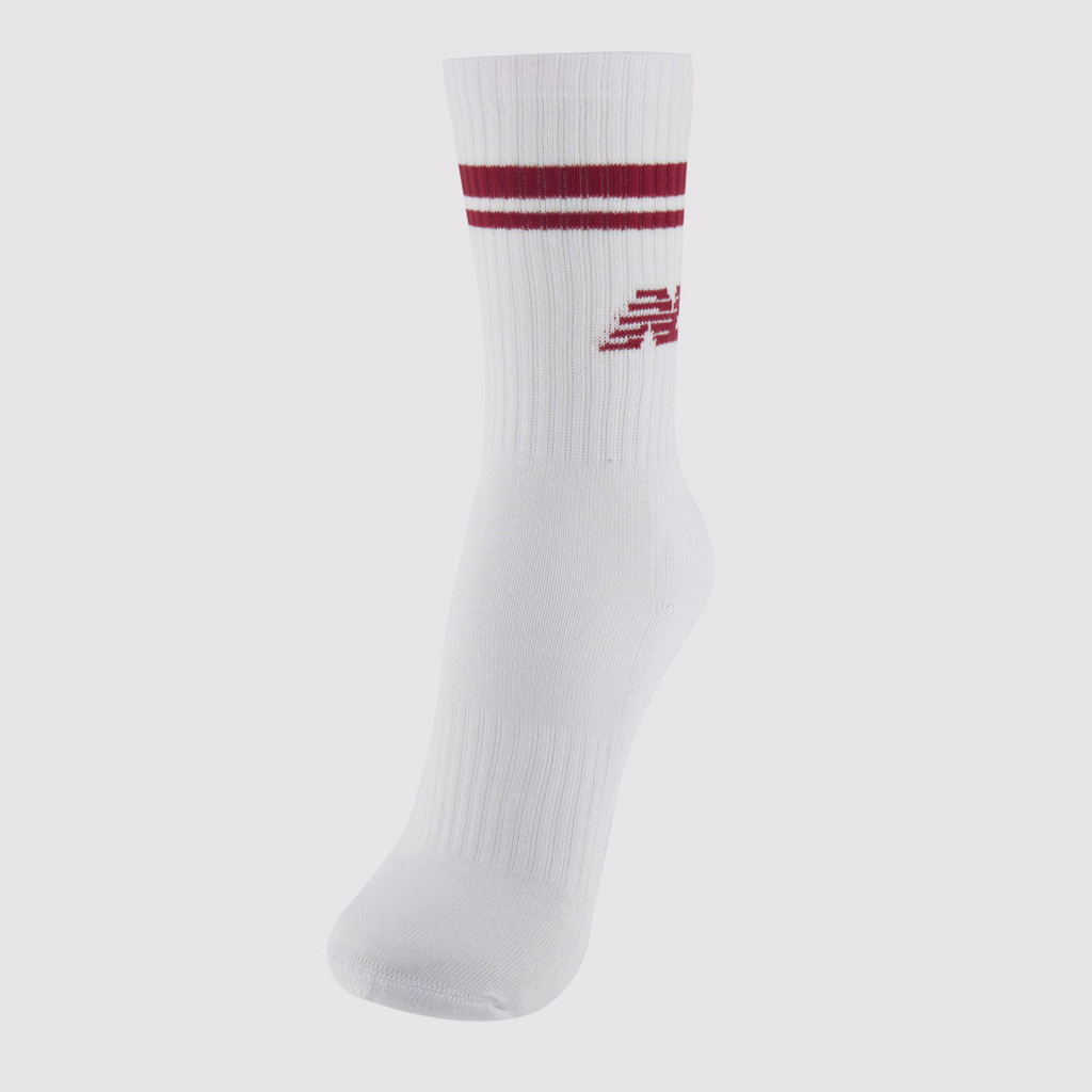 Meia New Balance Cano Alto Feminina Branca em Oferta na Shopee