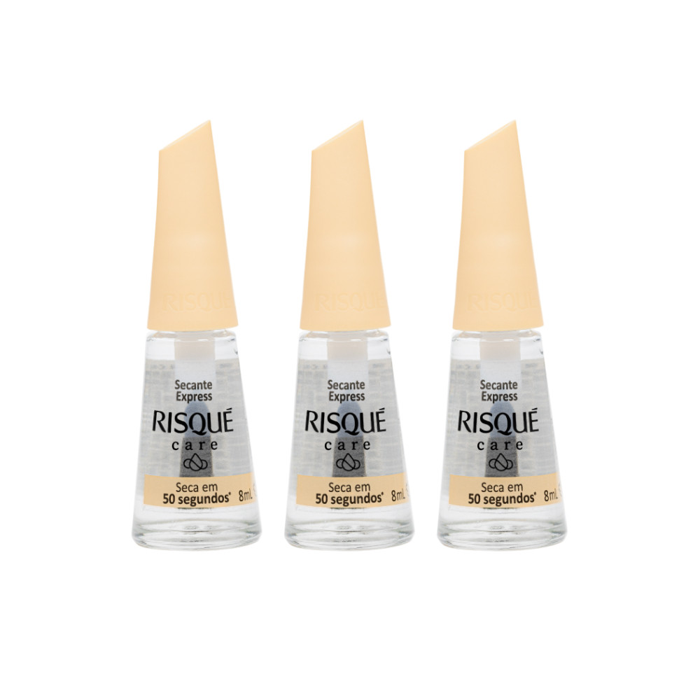 Kit Secante Express Risqué Care 8ml - 3 unidades