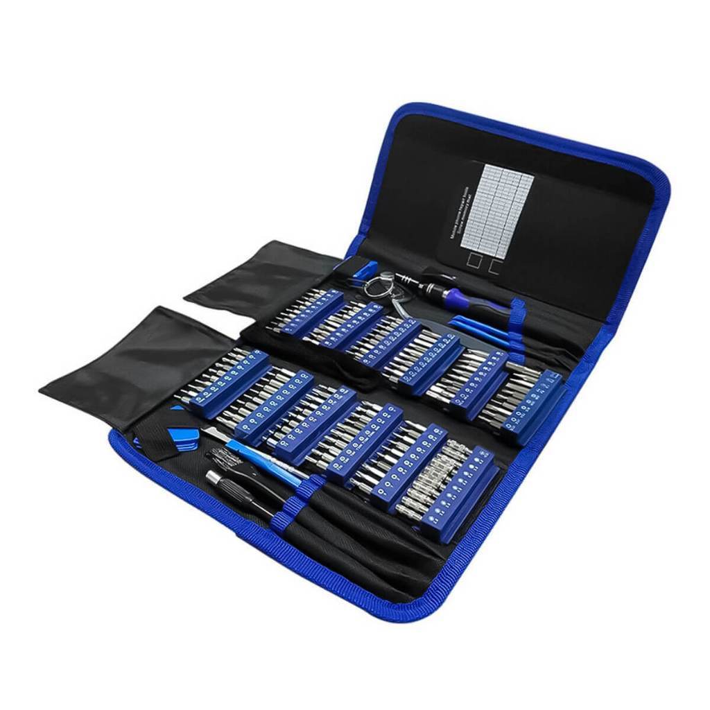 Jogo de Chave de Precisão 140 em 1 Kit Ferramentas Celular Notebook PC Game Console Estojo Nylon