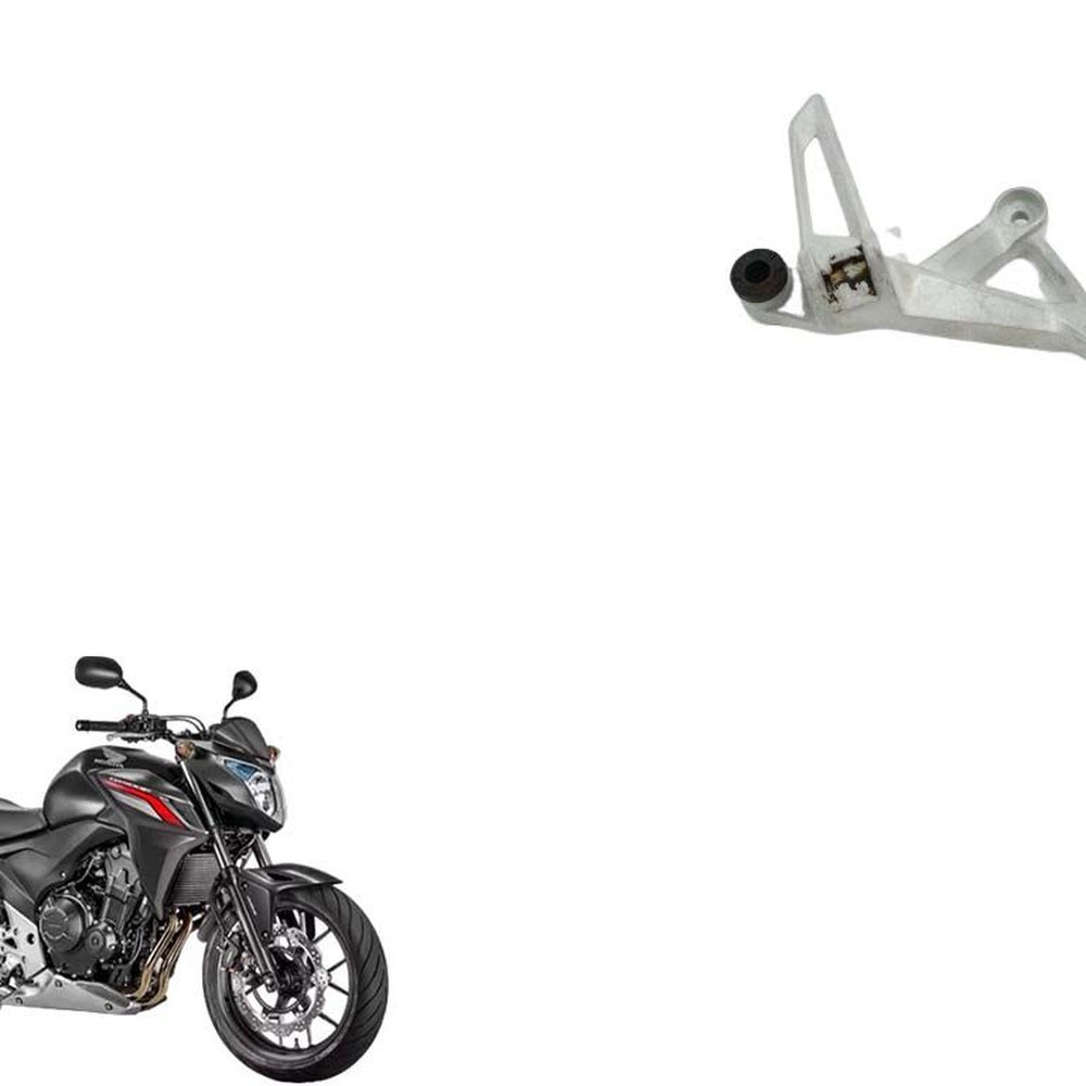 BACALHAU SUPORTE PEDALEIRA TRAS. DIR. HONDA CB 500 F 2020 a 2024 USADO ( ORIGINAL )