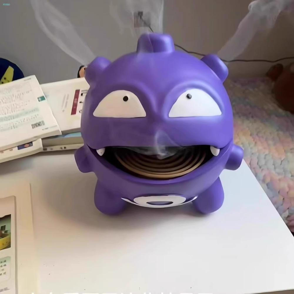 Suporte De Incenso Repelente De Mosquitos De Plástico Anime-Caixa De Armazenamento De Sândalo Com Design Pokémon Para Ca