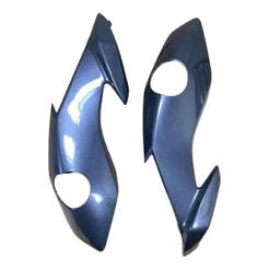 CARENAGEM FAROL FAN160 2024 CINZA METALICO