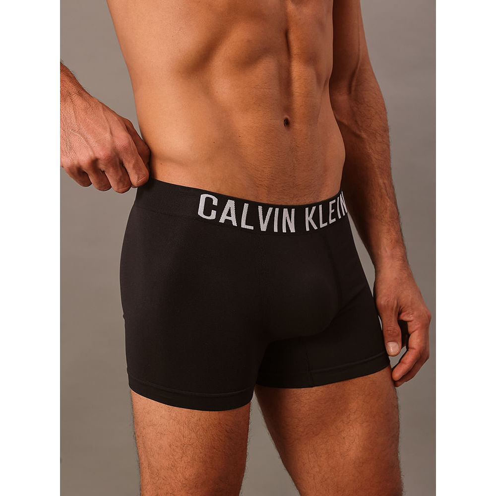 Detalhes do Cueca Trunk Intense Power Seamless Calvin Klein Underwear - Preto