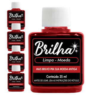 Kit 5 Limpa Moeda Antiga Brilha 35ml - Liquidador de Moeda Antiga em Oferta na Shopee