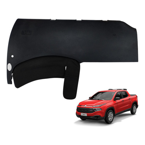 Acabamento Inferior Painel Fiat Toro 2016 A 2022