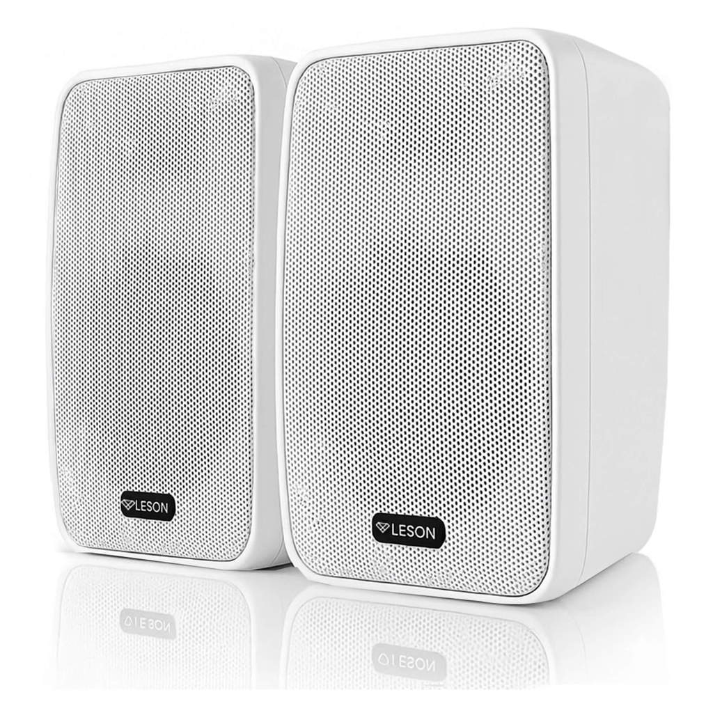 Par de Caixa de Som Ambiente 140WRMS 8 Ohms Branca Bluetooth Leson - 2LSCXB700