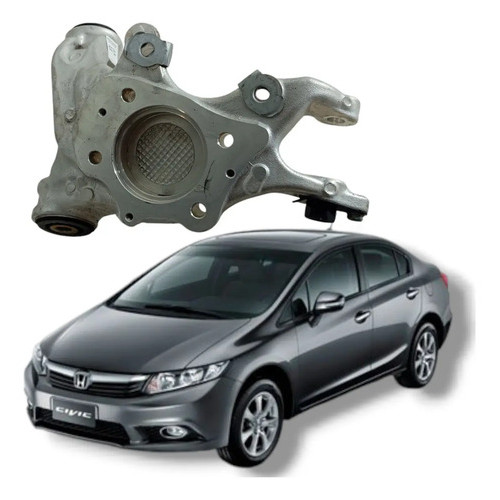 Montante Manga Eixo Traseira Esquerda Honda Civic Lxs 12 16