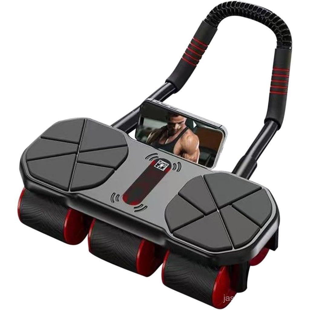 Rolo de treinamento de abdômen | Rolo muscular de rolamento automático para treinamento de abdômen | Homens Mulheres Jov