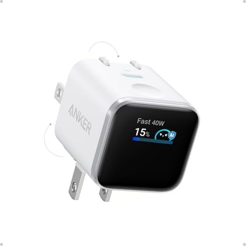 Bloquear Telefone Max GaN De 45 W � Reconhecimento , Carregador Anker Nano USB C Plugin Dobrável Modo De Cuidados Integr