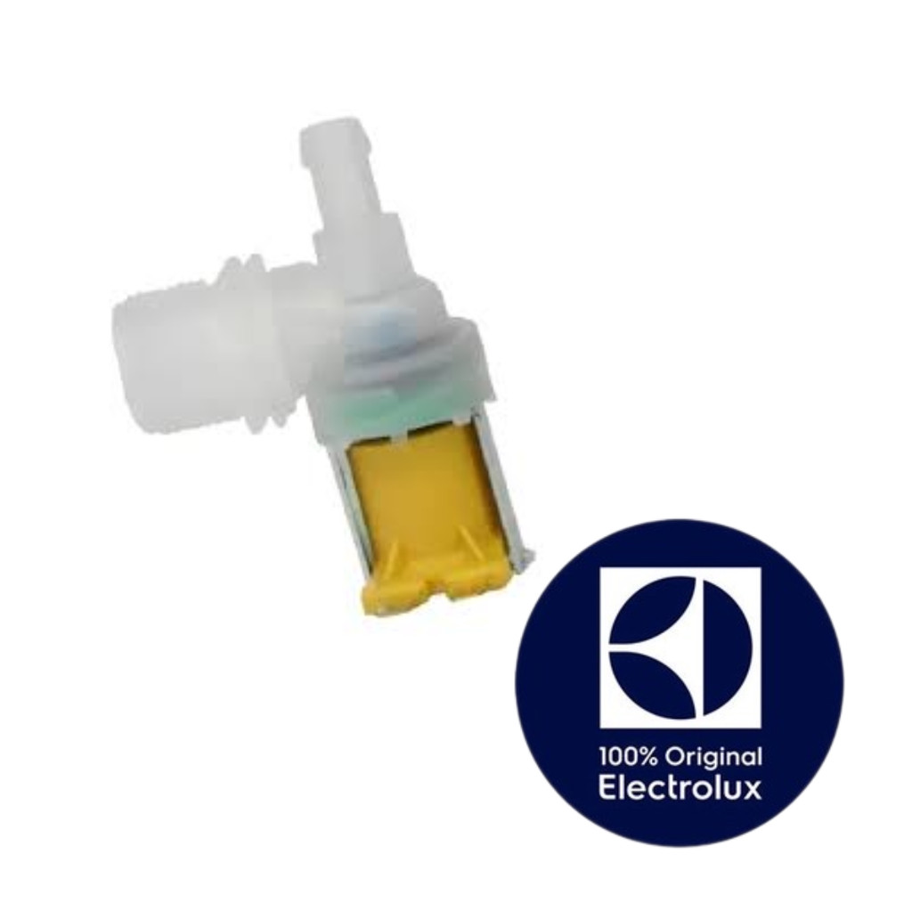 VÁLVULA DE ENTRADA DE ÁGUA PARA LAVADORA ELECTROLUX ORIGINAL (110V) - LE08 - LTR08 - LE08A - LM08A