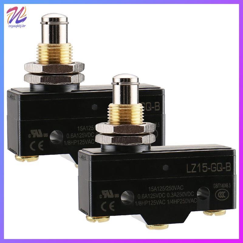 Microinterruptor De Êmbolo Para Montagem Em Painel , Z-15GQ-B (LZ15-) Interruptor Básico De Uso Universal