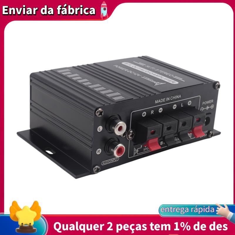 Mini Amplificador Estéreo Dc12V , Reprodutor De Áudio Hi-Fi De Canal Duplo , Suporta Entrada De Dvd Para Celular , Motoc