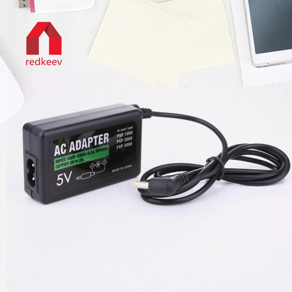 Carregador De Tomada Ue , Cabo De Alimentação , Adaptador Parede Doméstico Para Sony PSP1000 2000 3000