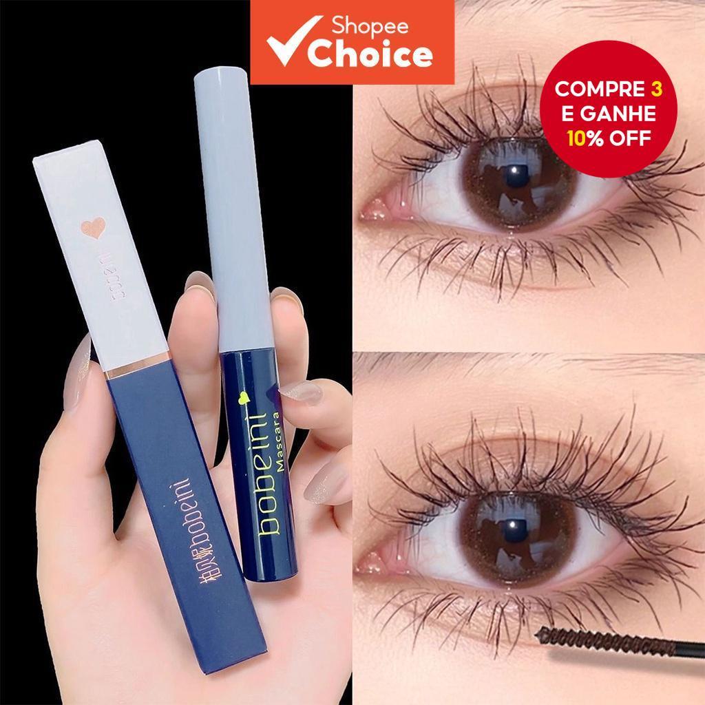 Jet Black Mascara-Comprimento Volumoso , Lift & Curl , Maquiagem À Prova D'água E De Manchas