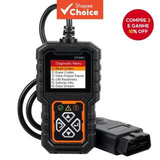 Novo Scanner OBD2 CY3001, Leitor OBD2 e Scanner de Falhas do Motor, Ferramenta de Diagnóstico CAN, para todos os carros em Oferta na Shopee