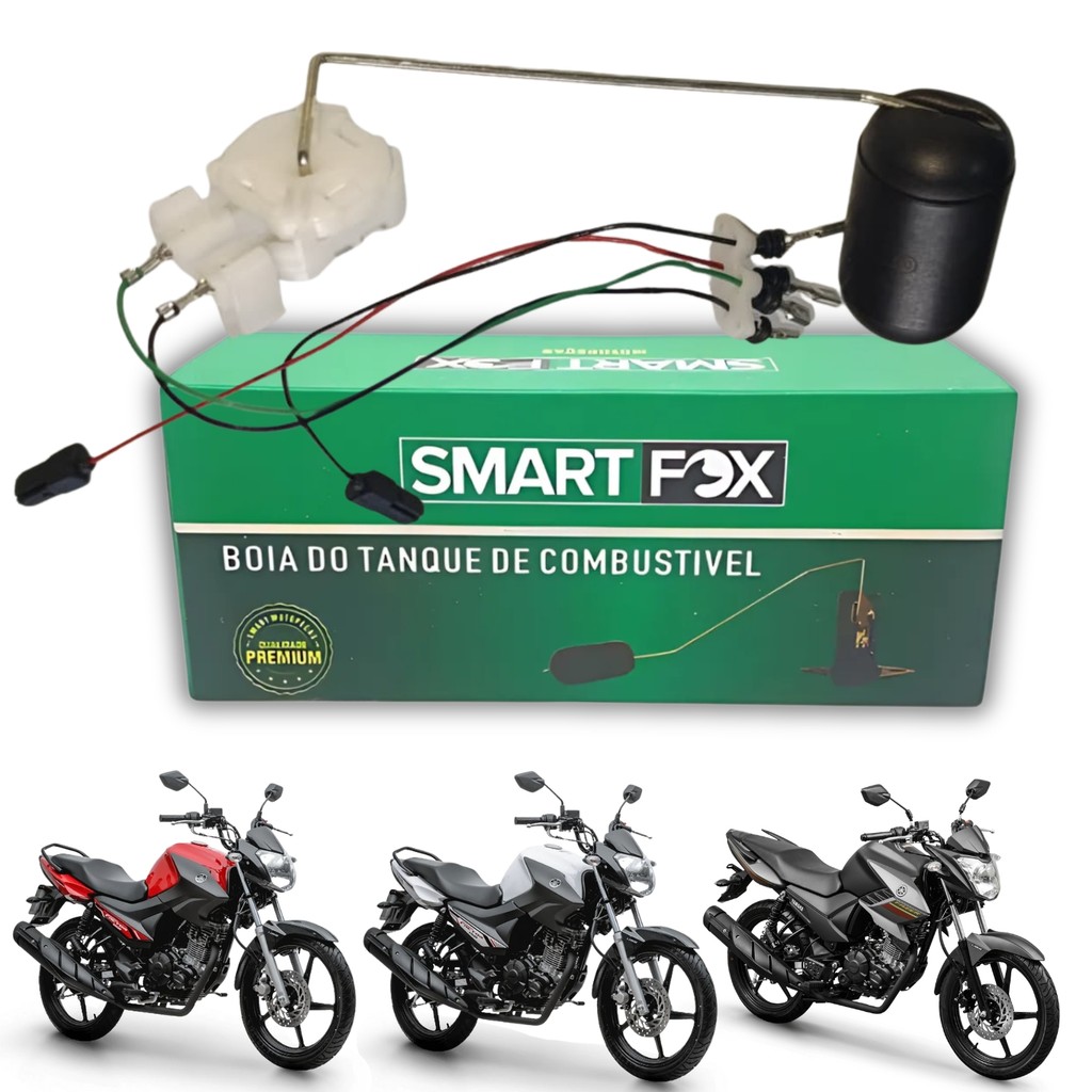 BOIA TANQUE DE COMBUSTIVEL SMARTFOX FAZER 150 2014-2021 FACTOR 125I 2017-2022 FACTOR 150 2016-2022