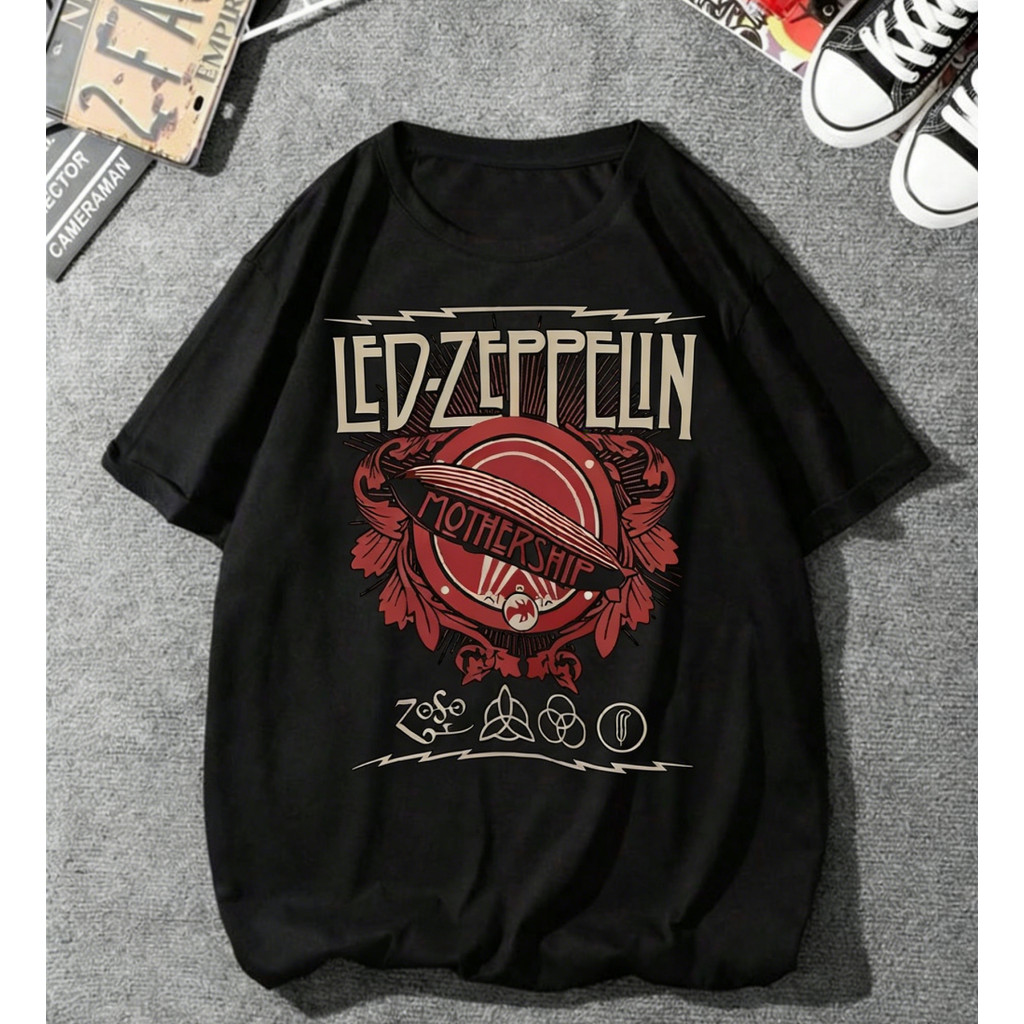 Camiseta Unissex Led Zeppeling Banda Rock Internacional Masculino Feminina