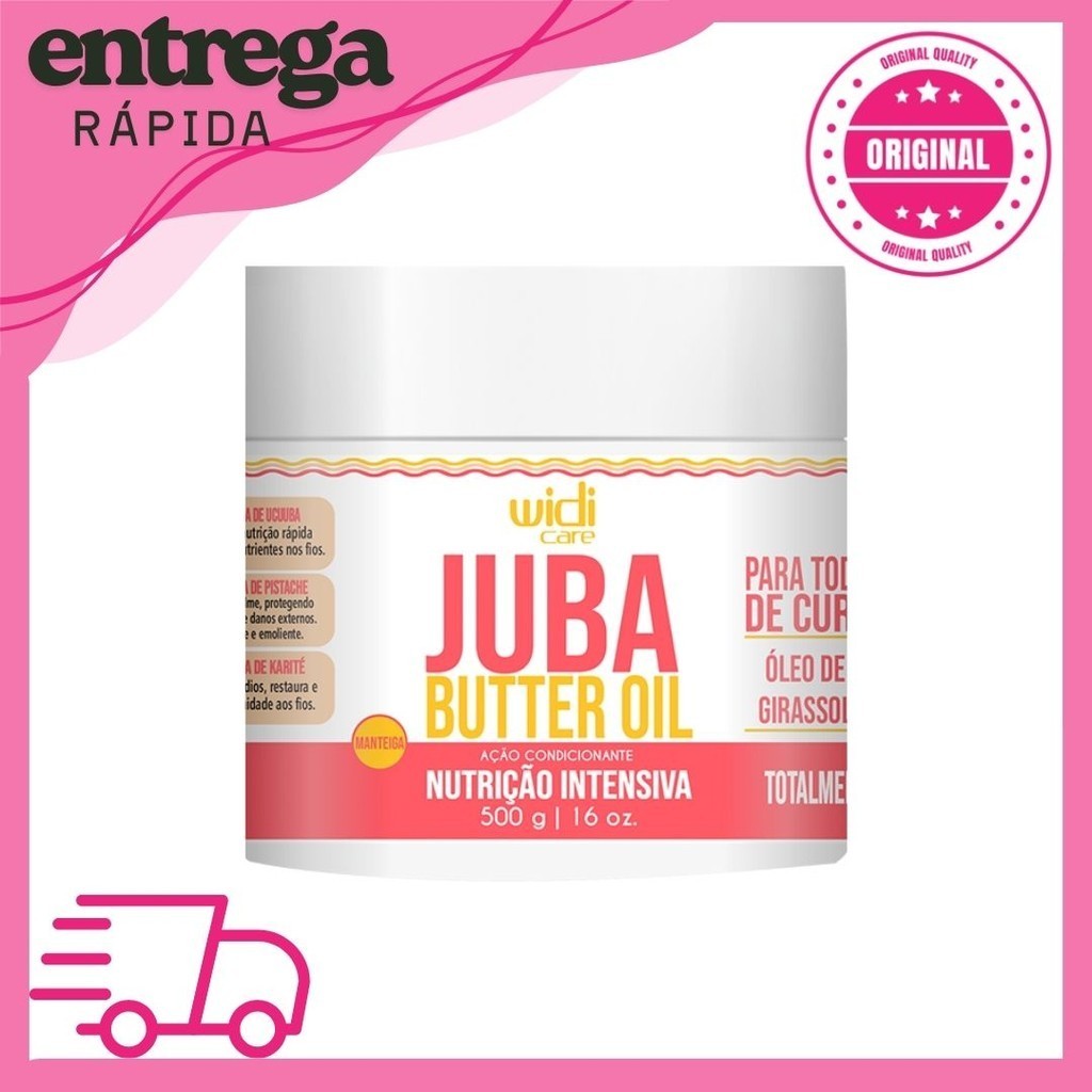 Mascara Juba Butter Oil Manteiga 500g - Widi Care