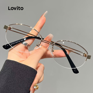 Lovito Óculos para Uso Casual e deslocamento LFA105146 em Oferta na Shopee