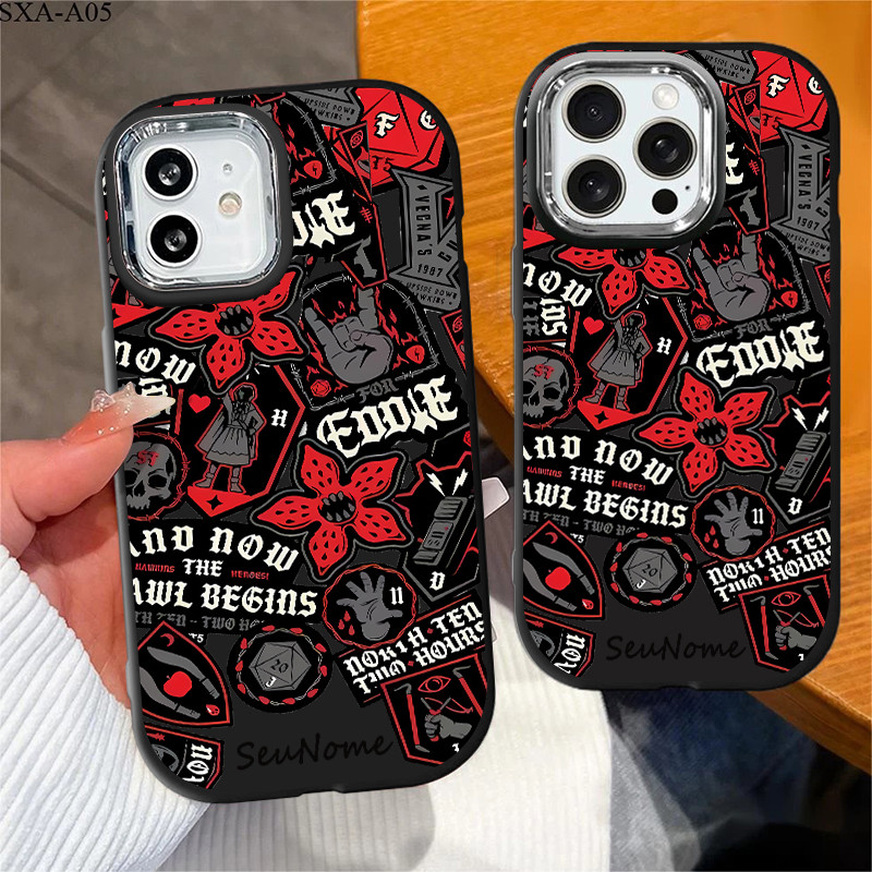 Capinha capa personalizado Stranger Things Criatividade para iPhone 11 12 pro 13 7 8 14 15 16 pro max 14 15plus capa