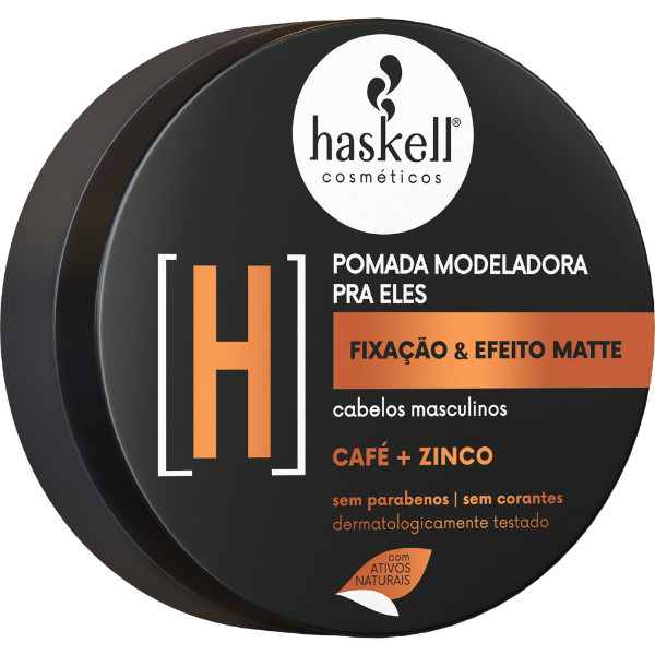 Pomada modeladora para ele 55gr | Estilo e cuidado para o homem moderno!