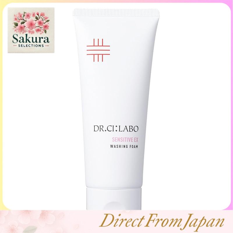 Dr.Ci:Labo Sensitive Skincare Set-Creme De Proteção UV Suave , Espuma De Lavagem Com Ceramidas E CC Super Sensível Medicamentoso Corte