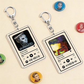 Tokio Hotel Música Chaveiros Para Mulheres Acessórios Saco Automático Schrei Tom Bill Kaulitz Álbum Músicas Chaveiro Jói em Oferta na Shopee