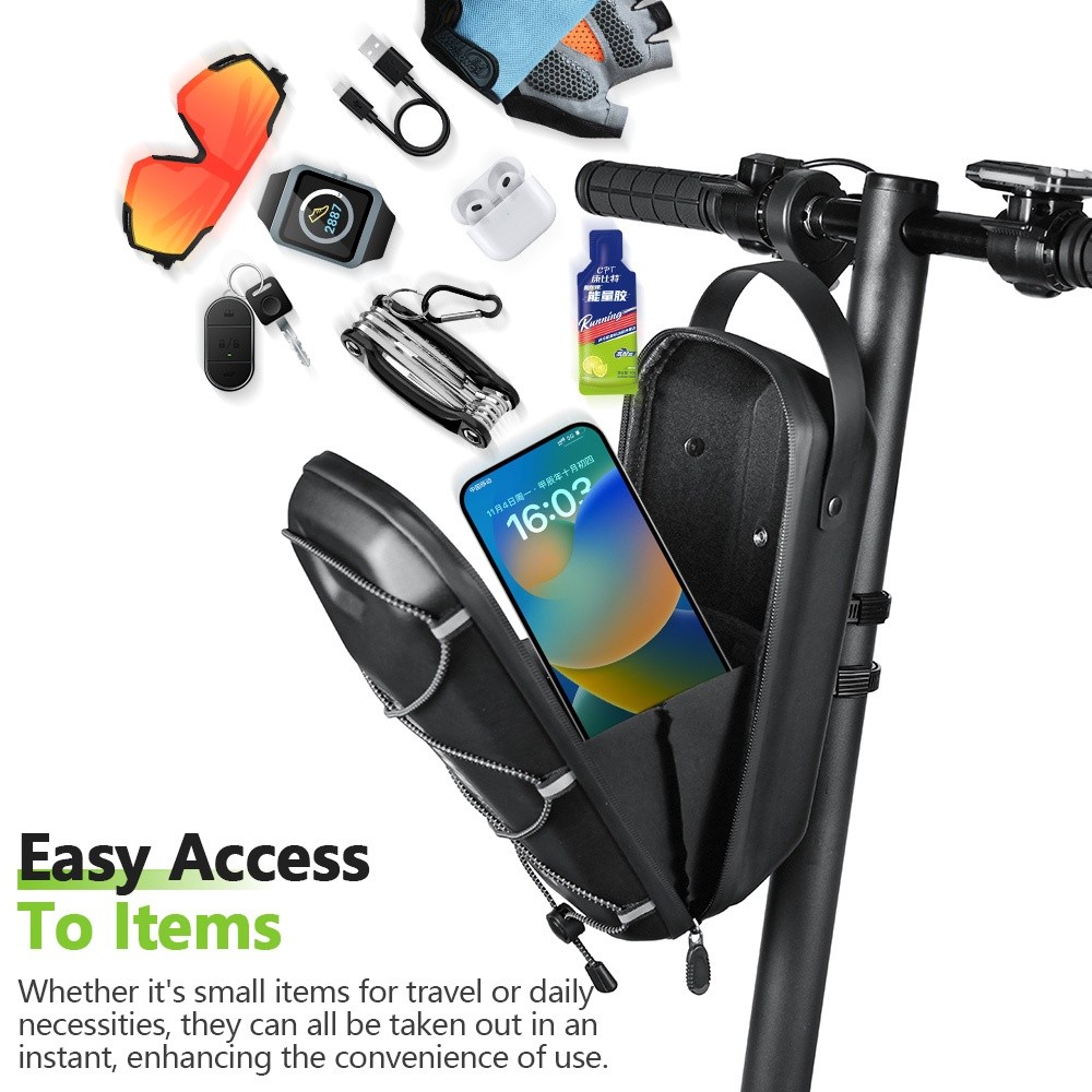 Newboler 3L 5L Bolsa De Bicicleta De Liberação Rápida Scooter De Casca Dura Frontal Elétrica Para Ciclismo · foto 2