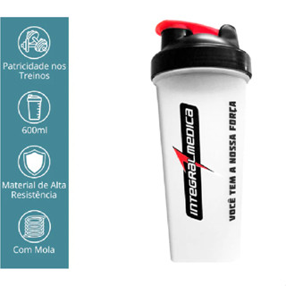 Coqueteleira Shaker sem Blender Academia 600ml Integralmédica em Oferta na Shopee