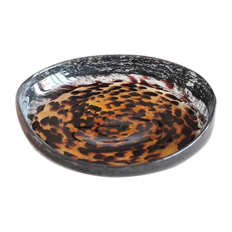 Centro De Mesa L'Hermitage Murano Dourado Em Vidro 28043
