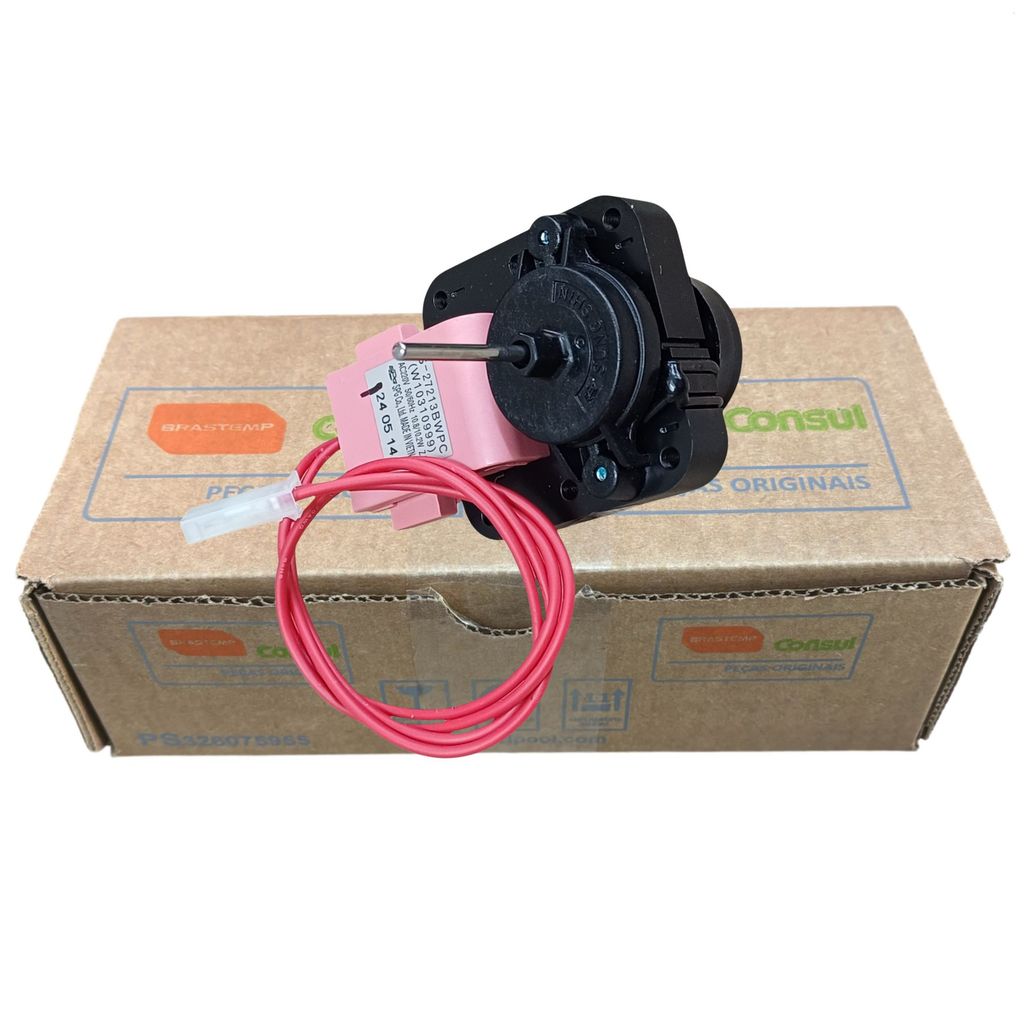 Motor ventilador geladeira refrigerador brastemp brm bre bvg bru 220v nf
